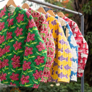 Bohemian Reversible Cotton Quilted Jacket