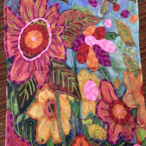 Bohemian Embroidered Scarf – Lightweight Seasonal Bloom Wrap for Women