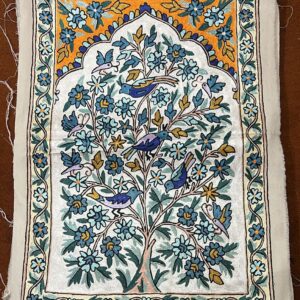 100% Wool Embroidered Wall hanging – Tree Of Life Tapestry